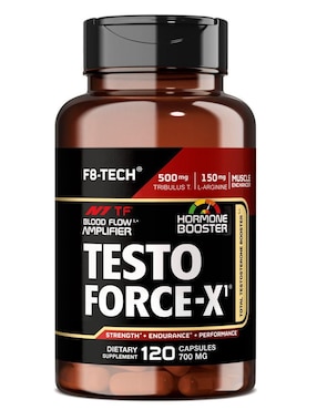 Testo Force X1 Fuerza Hombres Naturelab con maca de 120 cápsulas