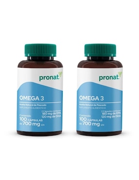 Kit de suplementos alimenticios Omega 3 Pronat