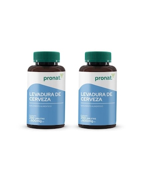 Kit de suplementos alimenticios Levadura de Cerveza Pronat