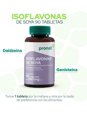 Kit de suplementos alimenticios Isoflavonas de Soya Pronat