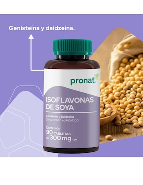 Kit de suplementos alimenticios Isoflavonas de Soya Pronat