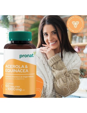Kit de suplementos alimenticios de Suplemento de Acerola y Equinácea Pronat