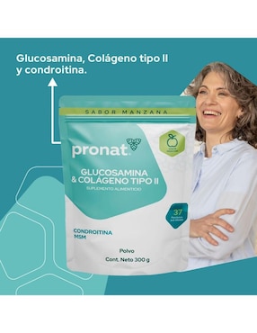 Kit de suplementos alimenticios Glucosamina & Colágeno Tipo 2 - Pronat Pronat