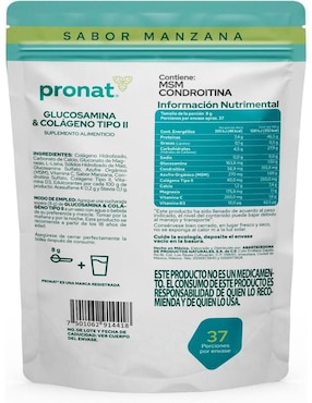 Kit de suplementos alimenticios Glucosamina & Colágeno Tipo 2 - Pronat Pronat