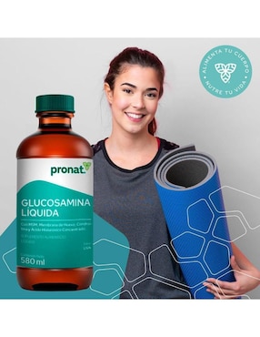 Glucosamina Liquida Pronat sabor uva
