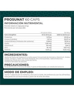 Prosunat Pronat con vitamina e