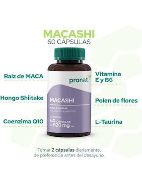 Macashi Pronat con maca