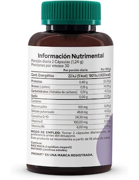 Macashi Pronat con maca