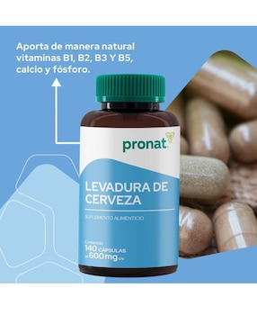 Levadura de Cerveza Pronat con complejo b y levadura de cerveza