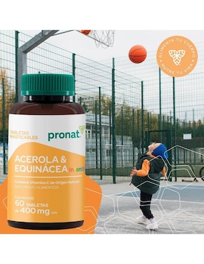 Kit de suplementos alimenticios Acerola & Equinacea infantil Pronat