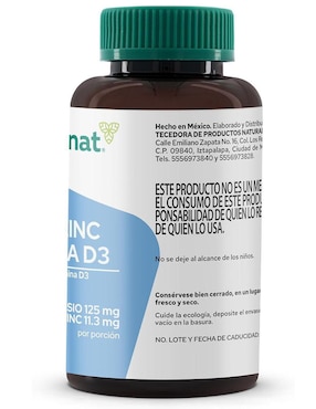 Proteína Vegetal con magnesio, Zinc & Vitamina D3 Pronat con magnesio