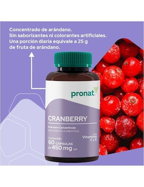 Cranberry Pronat con arándano