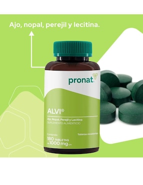 Alvi Pronat con concentrado de ajo