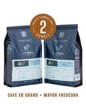 Set café de grano sabor especias de México Selvaggio 470 g