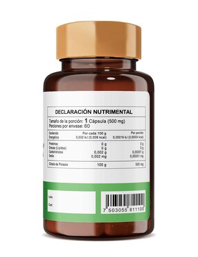 PotassiumMax Neosci con citrato de potasio Naturelab de 60 cápsulas