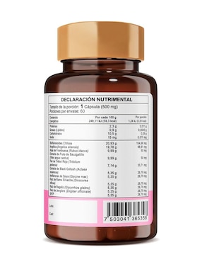 Menopause Relief Naturelab con isoflavonas