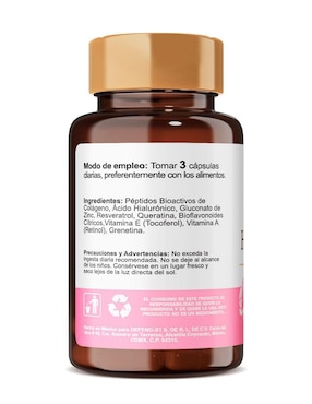 Hair, Skin & Nails Neosci con Ácido Hialurónico Naturelab con ácido hialurónico de 60 cápsulas