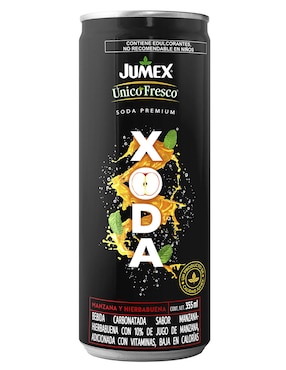Agua gasificada Xoda sabor Manzana y hierbabuena