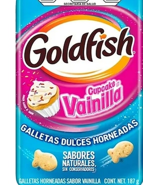 Galletas de vainilla Goldfish Cupcake