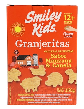 Galletas de manzana y canela Smiley Kids