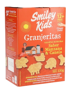 Galletas de manzana y canela Smiley Kids