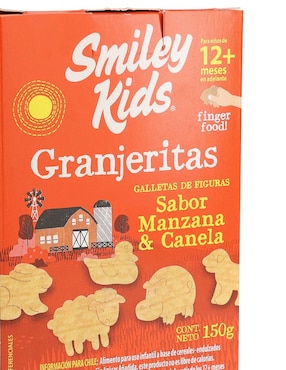 Galletas de manzana y canela Smiley Kids
