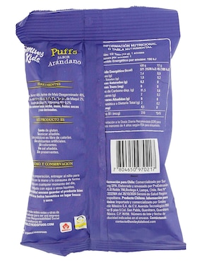 Paquete de snacks Puffs Smiley Kids