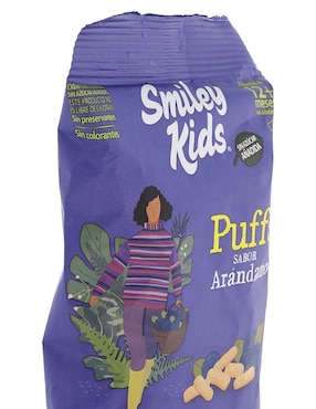 Paquete de snacks Puffs Smiley Kids