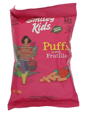 Paquete de snacks Puff Frutilla
