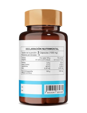 Ashwagandha Neosci con Whitania Somnifera Naturelab con ashwagandha de 30 cápsulas