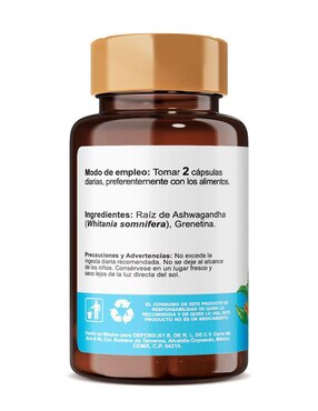 Ashwagandha Neosci con Whitania Somnifera Naturelab con ashwagandha de 30 cápsulas