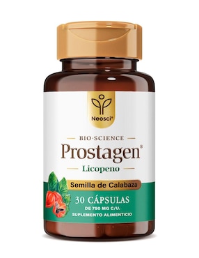 Prostagen Neosci con Licopeno Naturelab con gluconato de zinc de 30 cápsulas