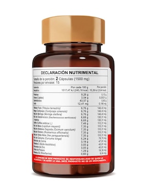 Testo Ultra Neosci con Moringa Naturelab con moringa, alubia blanca de 30 cápsulas