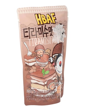 Paquete de snacks Almendras con cubierta sabor tiramisú Hbaf
