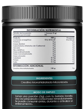 Creatina Monohidratada Micronizada Proteína Creatine Monohydrate Pre Entreno Kilani