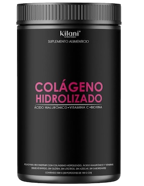 Colágeno Hidrolizado Ácido Hialurónico, Biotina y Vitamina C Kilani