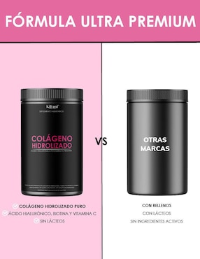 Colágeno Hidrolizado Ácido Hialurónico, Biotina y Vitamina C Kilani