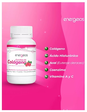 Gomitas de colágeno Energeios sabor frambuesa