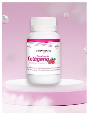 Gomitas de colágeno Energeios sabor frambuesa