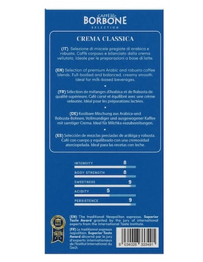 Set cápsulas de café de crema Borbone Crema Clasica Borbone 10 capsulas