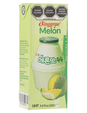 Bebida láctea Binggrae sabor melón 200 ml