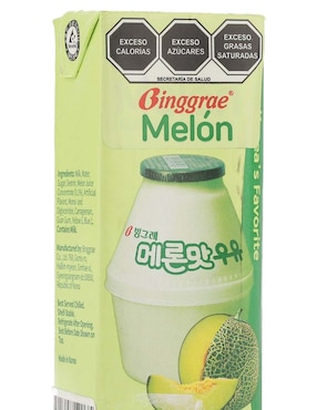 Bebida láctea Binggrae sabor melón 200 ml