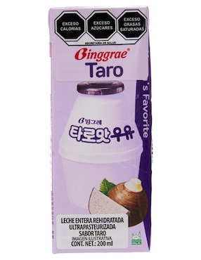 Bebida láctea Binggrae sabor taro 200 ml