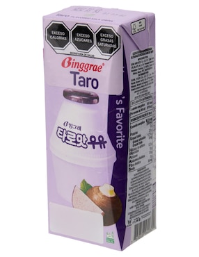 Bebida láctea Binggrae sabor taro 200 ml