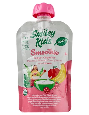Smoothie yogurt orgánico Smiley Kids 90 g
