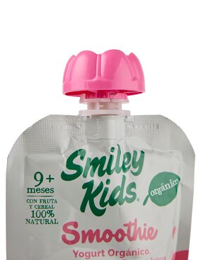 Smoothie yogurt orgánico Smiley Kids 90 g