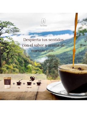 Café soluble sabor tostado de México Arome Café Gourmet 1 kg