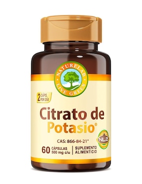Citrato de Potasio Naturelab de 60 cápsulas