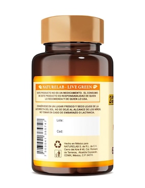 NAC 60 Cáps Naturelab N-Acetilcisteína Naturelab con n-acetyl cysteine de 60 cápsulas