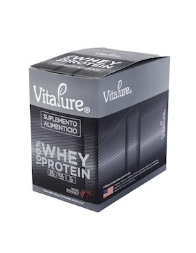 Proteina Whey Vitapure Vitapure sabor chocolate de 12 sobres